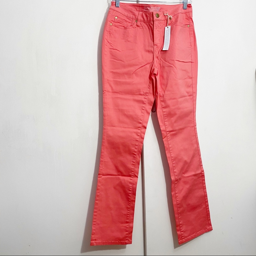 SKINNYJEANS2 NWT straight leg high rise jeans 6